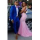 Long Pink Beaded Prom Dress Formal Evening Gowns 901506