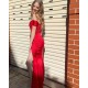 Long Red Off the Shoulder Prom Dress Formal Evening Gowns 901510 Long Red Off the Shoulder Prom Dress Formal Evening Gowns 901510