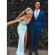 Long Blue Sheath Prom Dress Formal Evening Gowns 901524 Long Blue Sheath Prom Dress Formal Evening Gowns 901524
