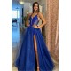 Long Royal Blue Lace and Tulle Prom Dresses Formal Evening Gowns 901531 Long Royal Blue Lace and Tulle Prom Dresses Formal Evening Gowns 901531
