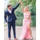 Long Pink Two Pieces Prom Dresses Formal Evening Gowns 901540 Long Pink Two Pieces Prom Dresses Formal Evening Gowns 901540