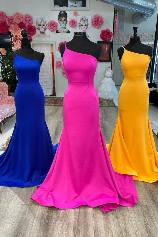 Mermaid One Shoulder Long Prom Dresses Formal Evening Gowns 901578 Mermaid One Shoulder Long Prom Dresses Formal Evening Gowns 901578