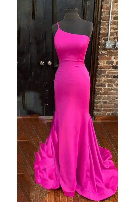 Mermaid One Shoulder Long Prom Dresses Formal Evening Gowns 901578 Mermaid One Shoulder Long Prom Dresses Formal Evening Gowns 901578
