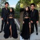 Long Black Two Pieces Lace Tulle Prom Dresses Formal Evening Gowns 901605 Long Black Two Pieces Lace Tulle Prom Dresses Formal Evening Gowns 901605