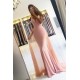Long Pink Beaded Mermaid Prom Dresses Formal Evening Gowns 901612 Long Pink Beaded Mermaid Prom Dresses Formal Evening Gowns 901612