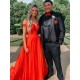 A-Line Long Red Prom Dresses Formal Evening Gowns 901622 A-Line Long Red Prom Dresses Formal Evening Gowns 901622
