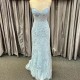Elegant Sheath Sweetheart Lace Prom Dresses Formal Evening Gowns 901641