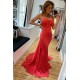 Long Red Mermaid Prom Dresses Formal Evening Gowns 901645 Long Red Mermaid Prom Dresses Formal Evening Gowns 901645