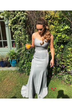 Simple Long Mermaid Prom Dresses Formal Evening Gowns 901651