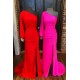 Long Mermaid One Shoulder Orange Prom Dresses Formal Evening Gowns 901660 Long Mermaid One Shoulder Orange Prom Dresses Formal Evening Gowns 901660