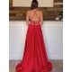 Long Red Prom Dresses Formal Evening Gowns with Pockets 901661 Long Red Prom Dresses Formal Evening Gowns with Pockets 901661
