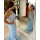 Long Blue Sequin Prom Dresses Formal Evening Gowns 901687 Long Blue Sequin Prom Dresses Formal Evening Gowns 901687