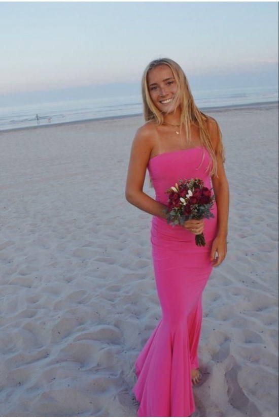 Long Mermaid Strapless Prom Dresses Formal Evening Gowns 901694 Long Mermaid Strapless Prom Dresses Formal Evening Gowns 901694