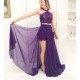 Long Chiffon and Lace Two Pieces Prom Dresses Formal Evening Gowns 901715 Long Chiffon and Lace Two Pieces Prom Dresses Formal Evening Gowns 901715