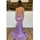 Elegant Mermaid Long Prom Dresses Formal Evening Gowns 901728