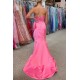Long Pink Sweetheart Prom Dresses Formal Evening Gowns 901730
