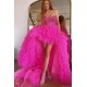 High Low Sweetheart Sparkle Tulle Fuchsia Prom Dresses Formal Evening Gowns 901757 High Low Sweetheart Sparkle Tulle Fuchsia Prom Dresses Formal Evening Gowns 901757