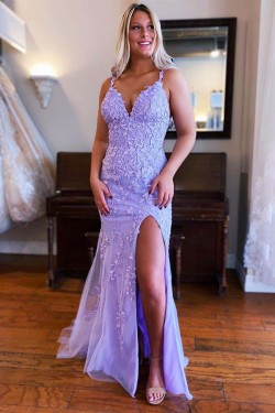 Long Yellow Lace Prom Dresses Formal Evening Gowns 901785