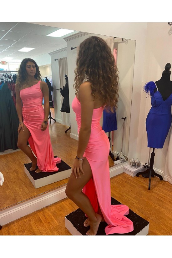 Long One Shoulder Prom Dresses Formal Evening Gowns 901790 Long One Shoulder Prom Dresses Formal Evening Gowns 901790