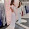 Long White Sparkle Sequins Prom Dresses Formal Evening Gowns 901803