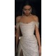 Elegant Sparkly Sequins Off the Shoulder Long Prom Dresses Formal Evening Gowns 901836