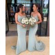 Mermaid Spaghetti Straps Long Bridesmaid Dresses 902033 Mermaid Spaghetti Straps Long Bridesmaid Dresses 902033