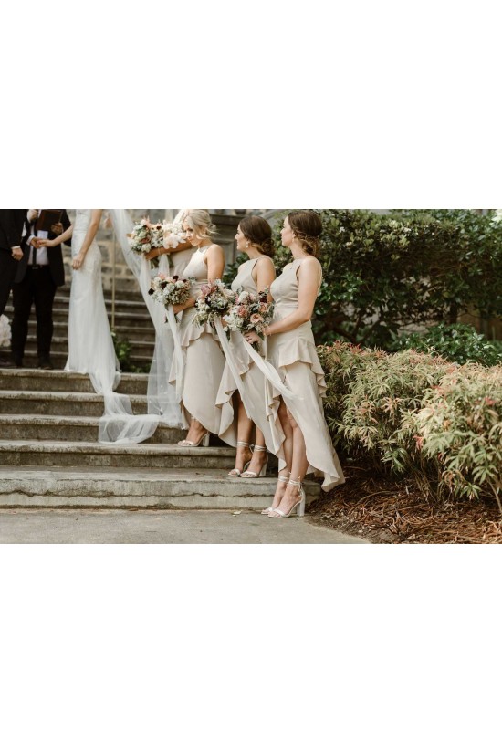 Simple Asymmetrical Bridesmaid Dresses 902035 Simple Asymmetrical Bridesmaid Dresses 902035
