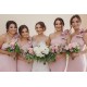Mermaid One Shoulder Long Pink Bridesmaid Dresses 902039 Mermaid One Shoulder Long Pink Bridesmaid Dresses 902039