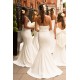 Long White Mermaid One Shoulder Floor Length Bridesmaid Dresses 902069 Long White Mermaid One Shoulder Floor Length Bridesmaid Dresses 902069