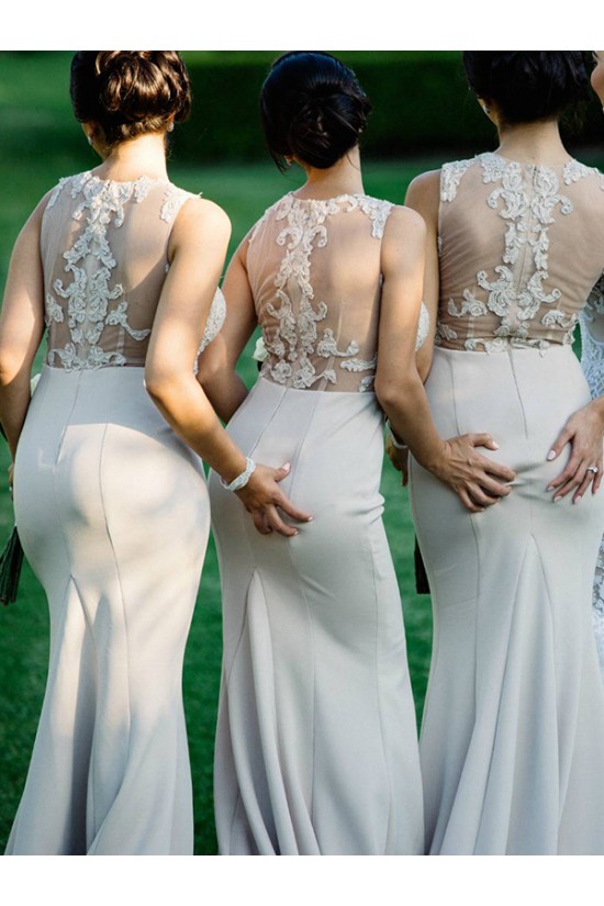 Mermaid Lace Long Floor Length Bridesmaid Dresses 902071 Mermaid Lace Long Floor Length Bridesmaid Dresses 902071