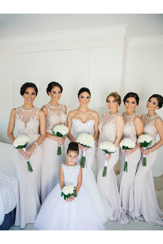 Mermaid Lace Long Floor Length Bridesmaid Dresses 902071 Mermaid Lace Long Floor Length Bridesmaid Dresses 902071