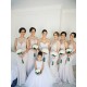 Mermaid Lace Long Floor Length Bridesmaid Dresses 902071 Mermaid Lace Long Floor Length Bridesmaid Dresses 902071