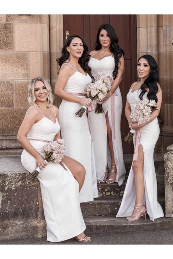 Long Mermaid Spaghetti Straps Bridesmaid Dresses 902080 Long Mermaid Spaghetti Straps Bridesmaid Dresses 902080