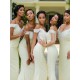 Mermaid Off the Shoulder Lace Long Bridesmaid Dresses 902081 Mermaid Off the Shoulder Lace Long Bridesmaid Dresses 902081