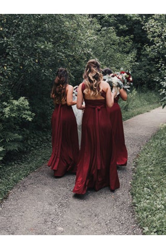 Long Red Floor Length Bridesmaid Dresses 902083 Long Red Floor Length Bridesmaid Dresses 902083