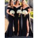 Long Mermaid Off the Shoulder Floor Length Bridesmaid Dresses 902099