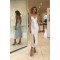 Spaghetti Straps Tea Length Bridesmaid Dresses 902101