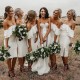 Short White Strapless Bridesmaid Dresses 902122 Short White Strapless Bridesmaid Dresses 902122