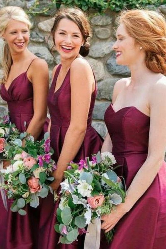 Long Grape Purple Floor Length Bridesmaid Dresses 902132 Long Grape Purple Floor Length Bridesmaid Dresses 902132