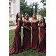 Modest Long Mermaid Lace Floor Length Bridesmaid Dresses with Long Sleeves 902137 Modest Long Mermaid Lace Floor Length Bridesmaid Dresses with Long Sleeves 902137