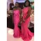 Modest Long Mermaid Bridesmaid Dresses 902161