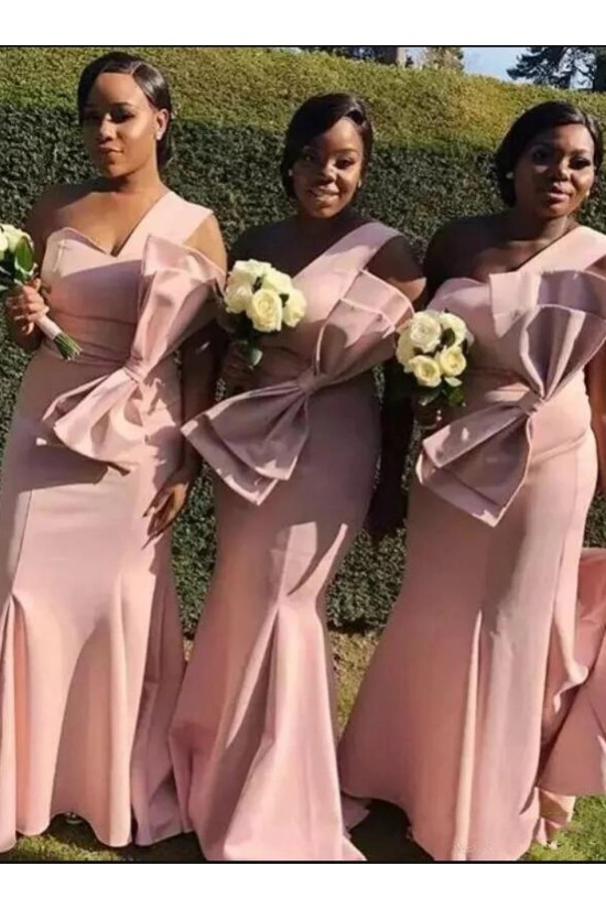Long Mermaid One Shoulder Bridesmaid Dresses 902176 Long Mermaid One Shoulder Bridesmaid Dresses 902176