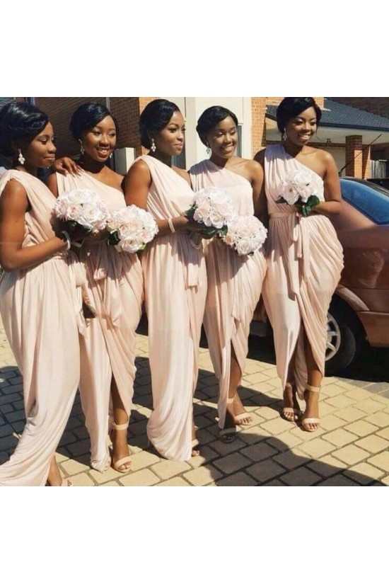 Long Sheath One Shoulder Bridesmaid Dresses 902191 Long Sheath One Shoulder Bridesmaid Dresses 902191