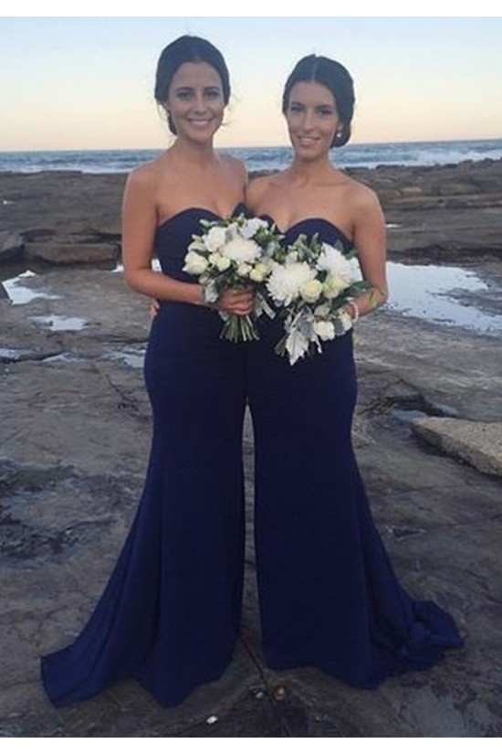 Long Mermaid Sweetheart Bridesmaid Dresses 902192 Long Mermaid Sweetheart Bridesmaid Dresses 902192