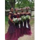 Long Mermaid Grape Purple Bridesmaid Dresses 902206 Long Mermaid Grape Purple Bridesmaid Dresses 902206