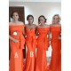 Long Mermaid Floor Length Bridesmaid Dresses 902223