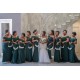 Long Mermaid Lace Off the Shoulder Bridesmaid Dresses 902226