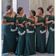 Long Mermaid Lace Off the Shoulder Bridesmaid Dresses 902226