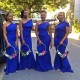Long Royal Blue Mermaid One Shoulder Bridesmaid Dresses 902233 Long Royal Blue Mermaid One Shoulder Bridesmaid Dresses 902233