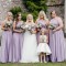 A-Line Chiffon and Lace Long Bridesmaid Dresses 902244